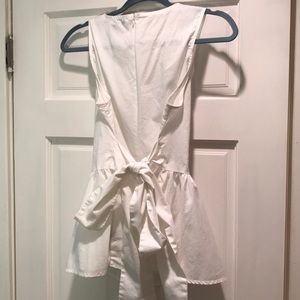 White Blouse with Bow